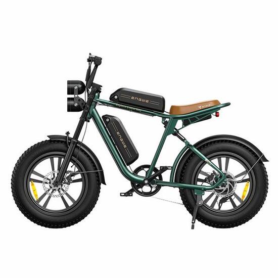 ENGWE M20 E‑Fatbike mit Doppelakku.