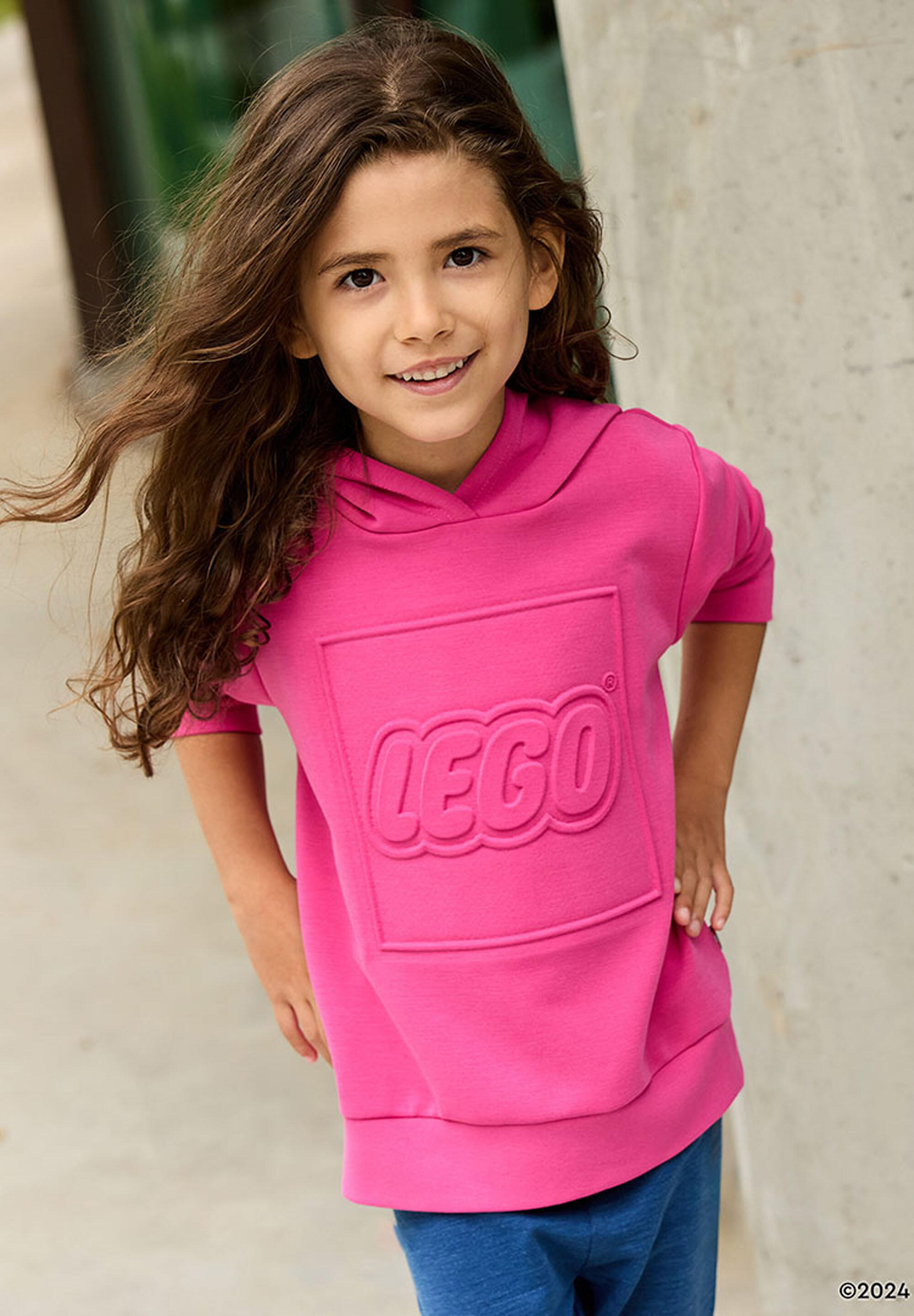Bluza z Kapturem Dziewczęca LEGO Sky 600 różowa 6/6