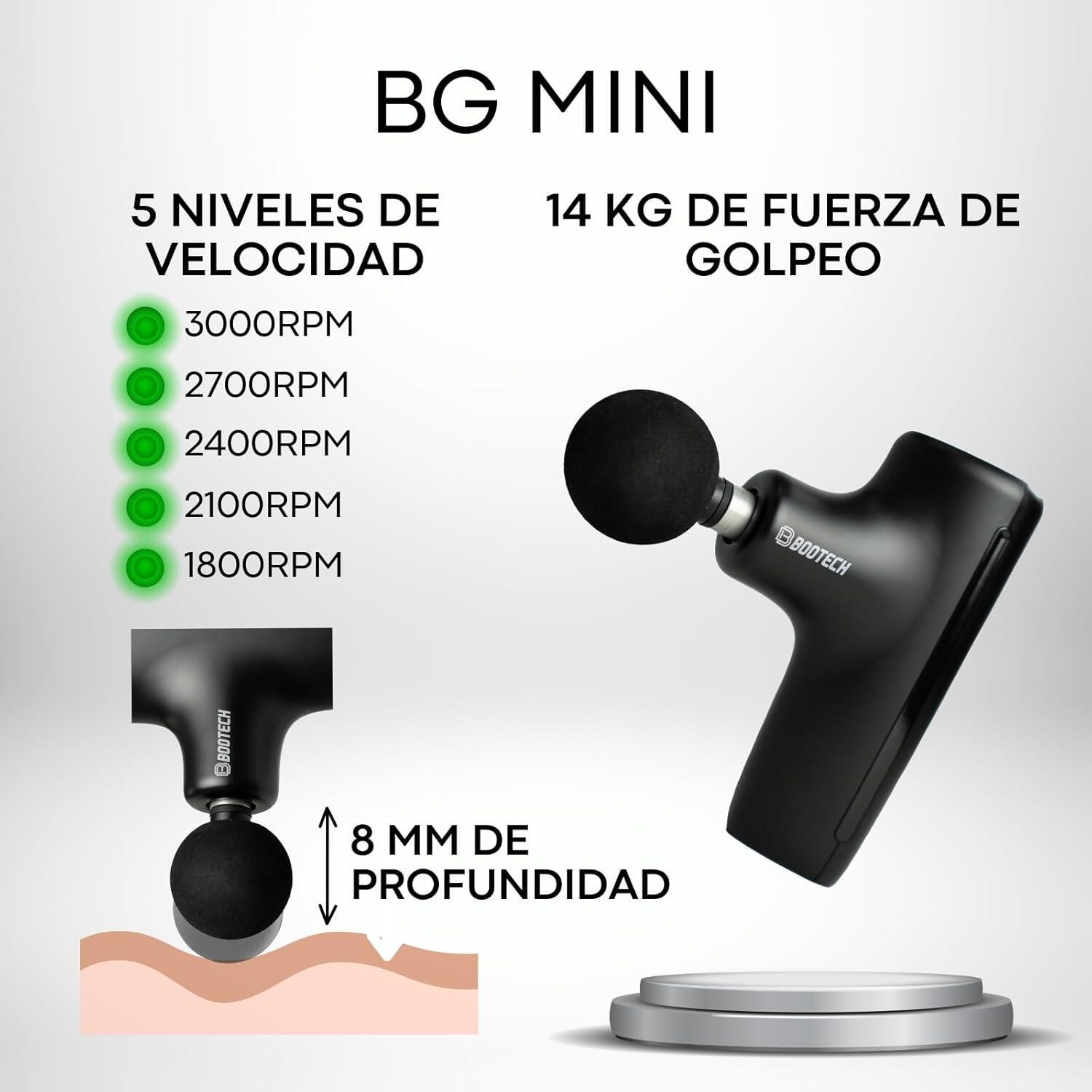 Pistolet de massage Bootech BG-MINI 5/7