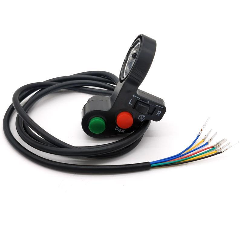 Botonera para Intermitencia/luz/claxon - 3F 4/4
