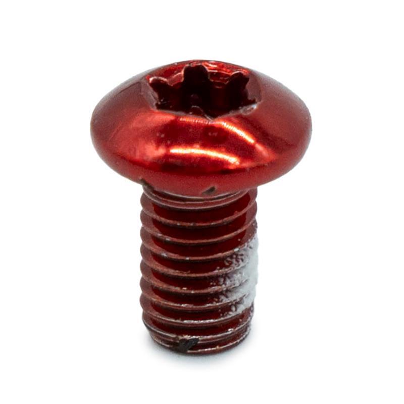 Tornillo rojo M5x10 para discos de freno - 12 uds 3/3