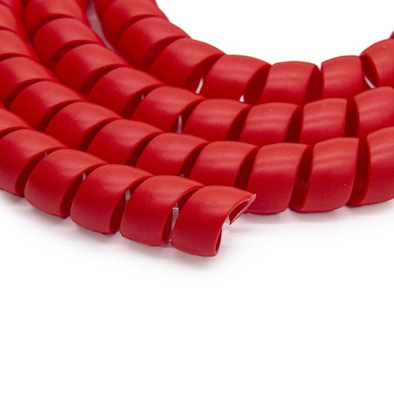 Cubre cable rojo - 110cm 4/4