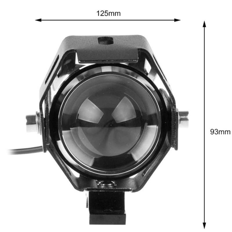 Faro led U5 12-85V rojo 3/4
