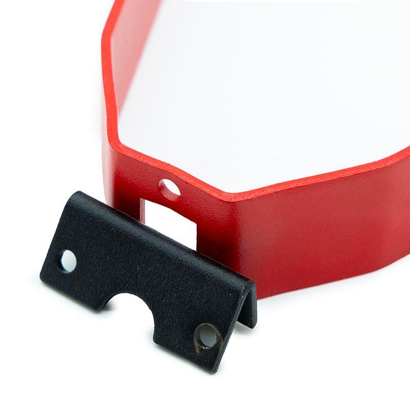 Soporte guardabarros metálico para Xiaomi (Mi3 y anteriores) - Rojo 3/5