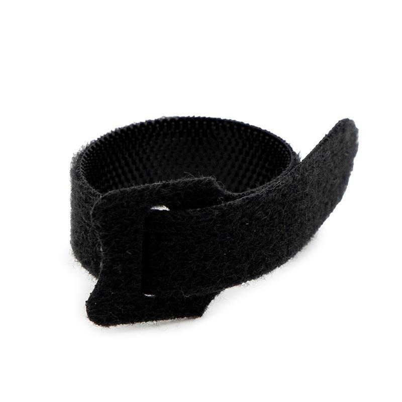 Tira de velcro sujetacables negra - 10 x 110mm 3/3