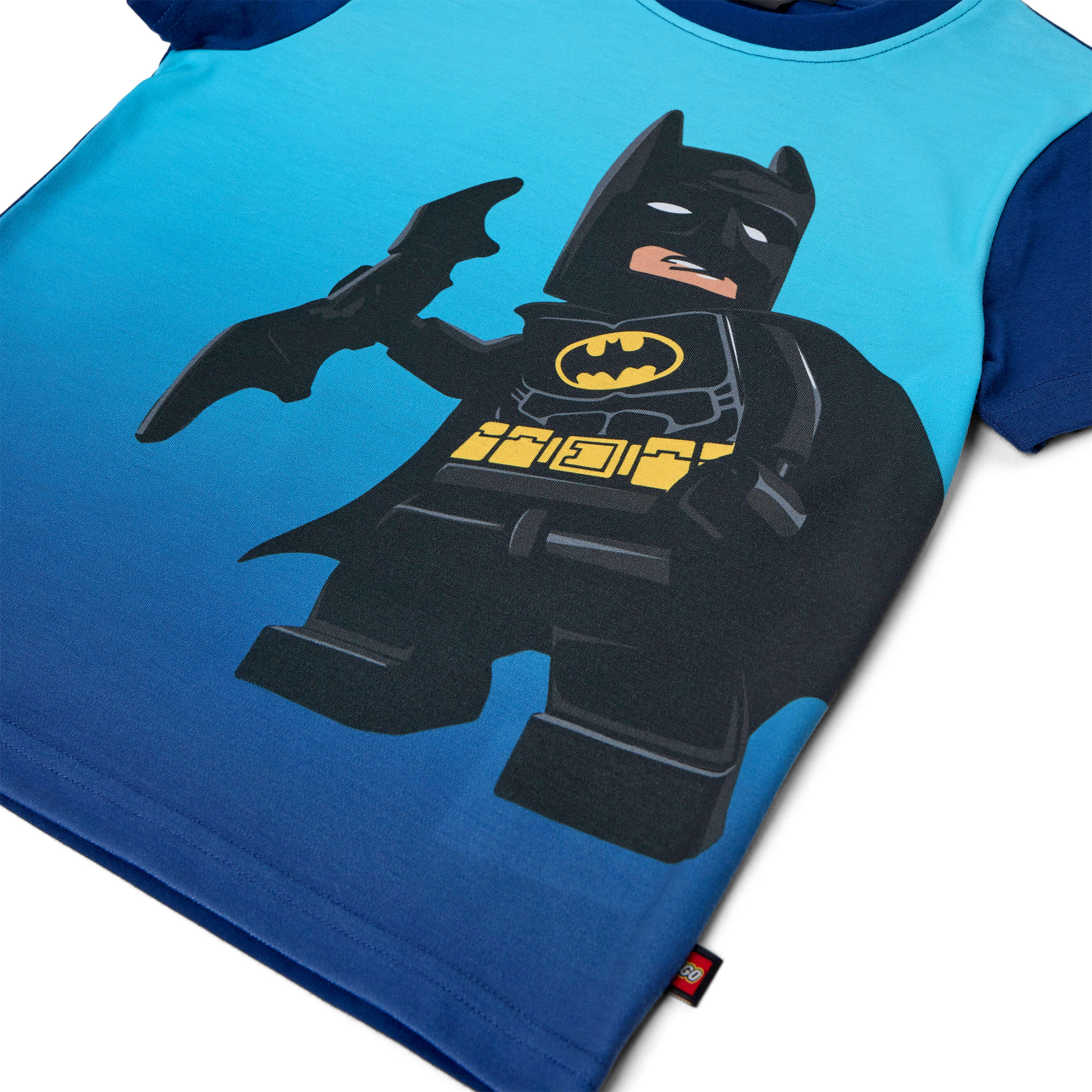 Koszulka Dziecięca LEGO BATMAN Tano 303 Niebieska 3/4