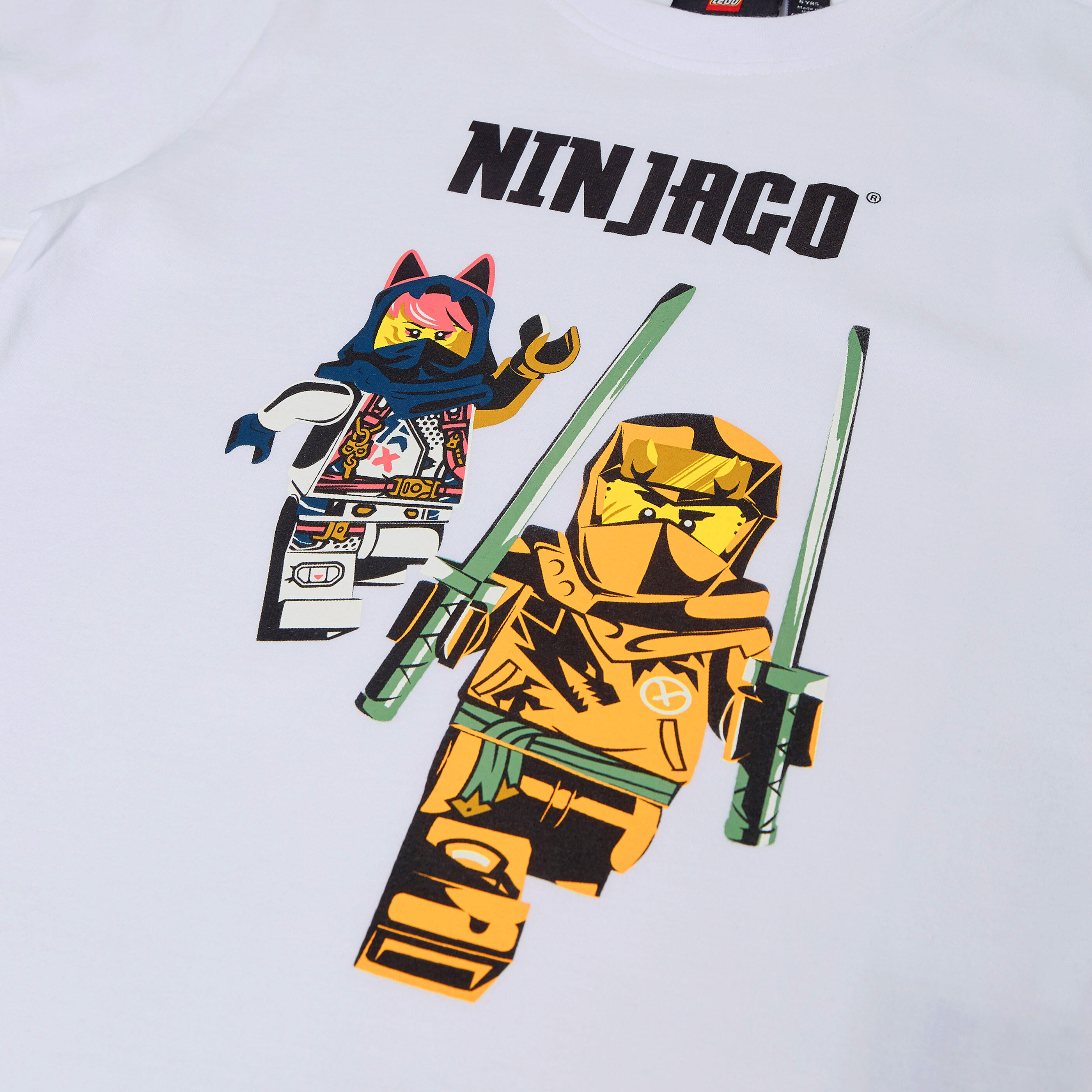 Koszulka Dziecięca LEGO NINJAGO Tano 324 Biała 3/4