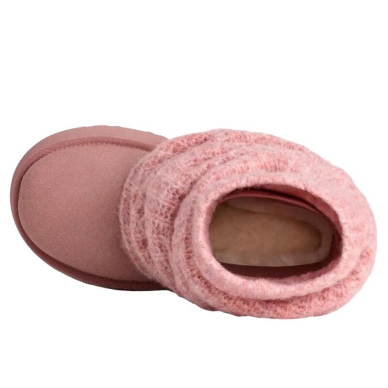 Classic Mini Dipper Legwarmer Boot Pink Dawn