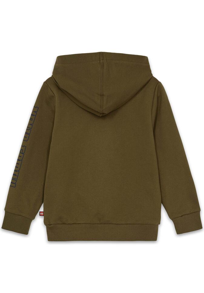 Bluza z Kapturem Dziecięca LEGO NINJAGO Scout 701 Zielona