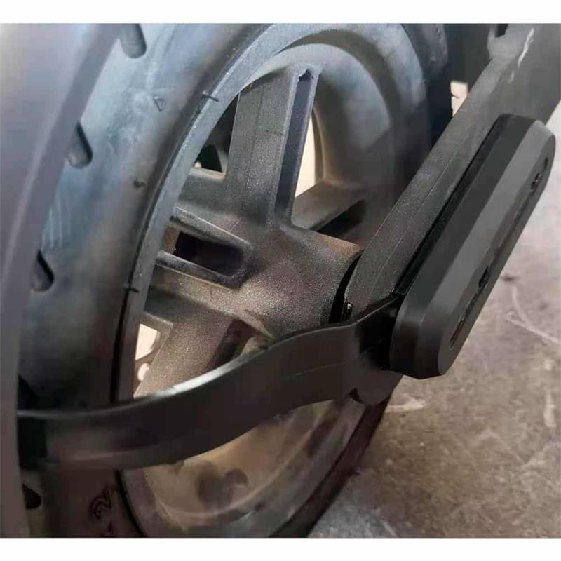 Soporte guardabarros de plástico negro universal para Xiaomi M365 y Pro 5/5