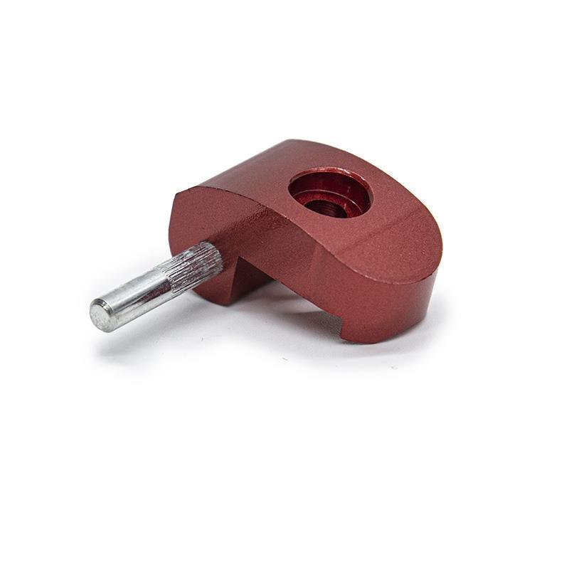 Uña de aluminio roja con pasador 5mm para Xiaomi 2/4