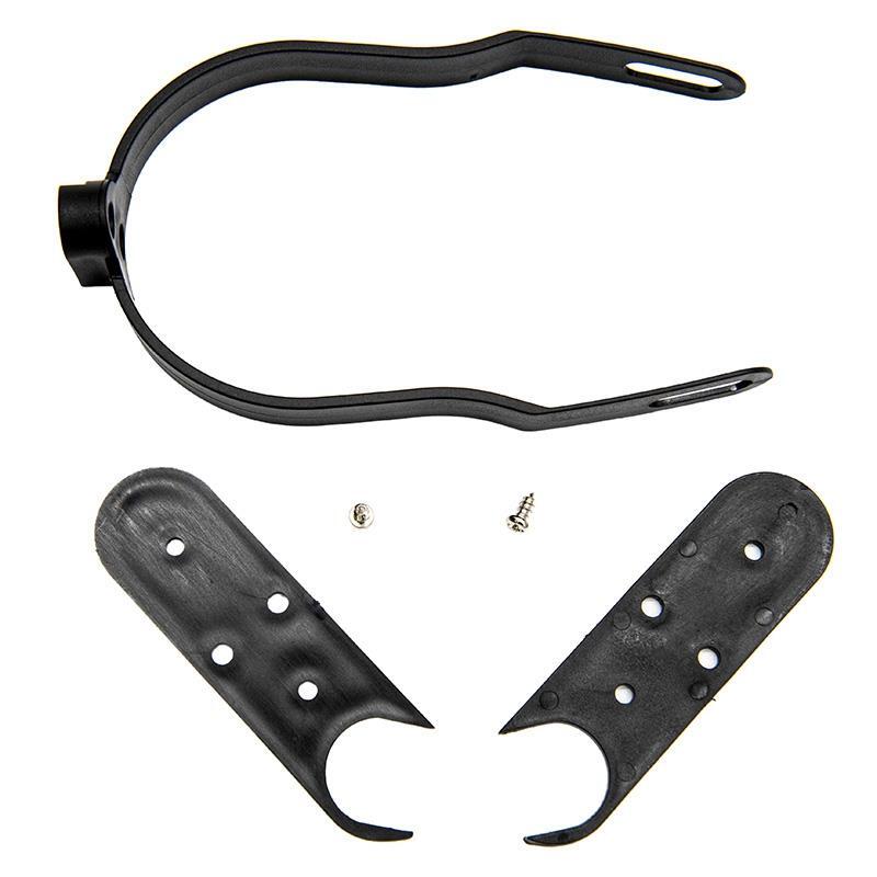Soporte guardabarros de plástico negro universal para Xiaomi M365 y Pro 2/3