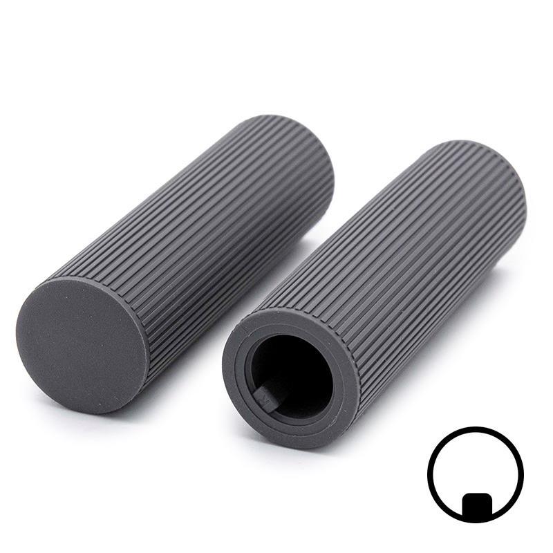Puños de silicona grises para Xiaomi MI4 - 2 uds 2/3