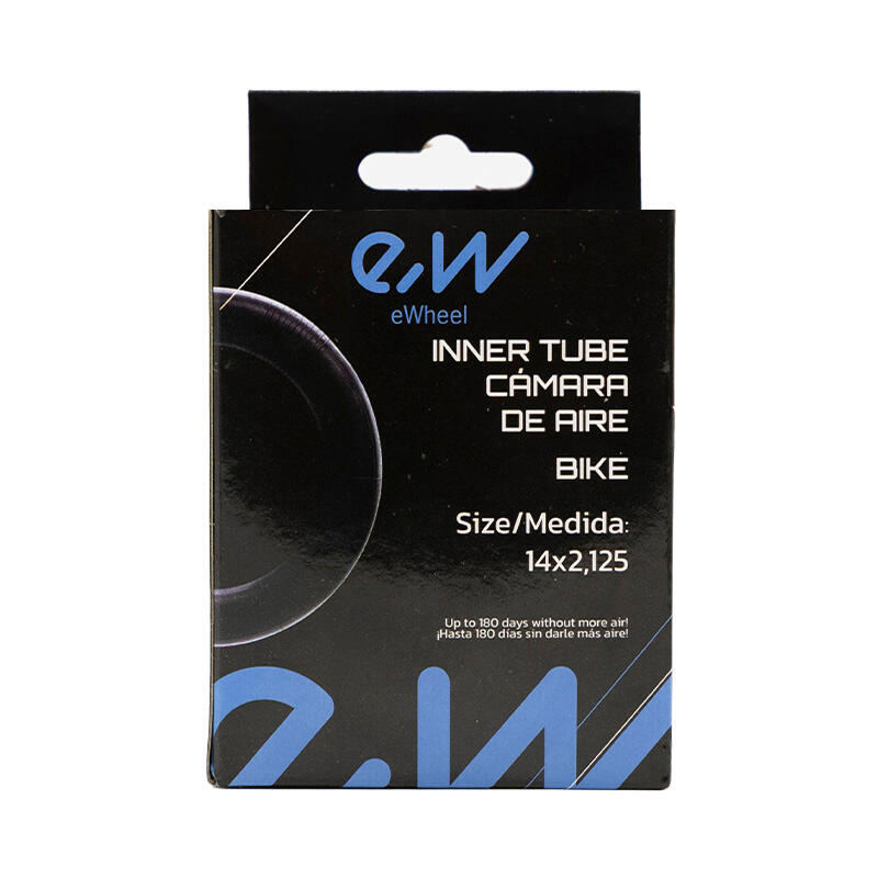 Cámara de aire 14X2,125 VC 65ºx65º Ewheel 4/4