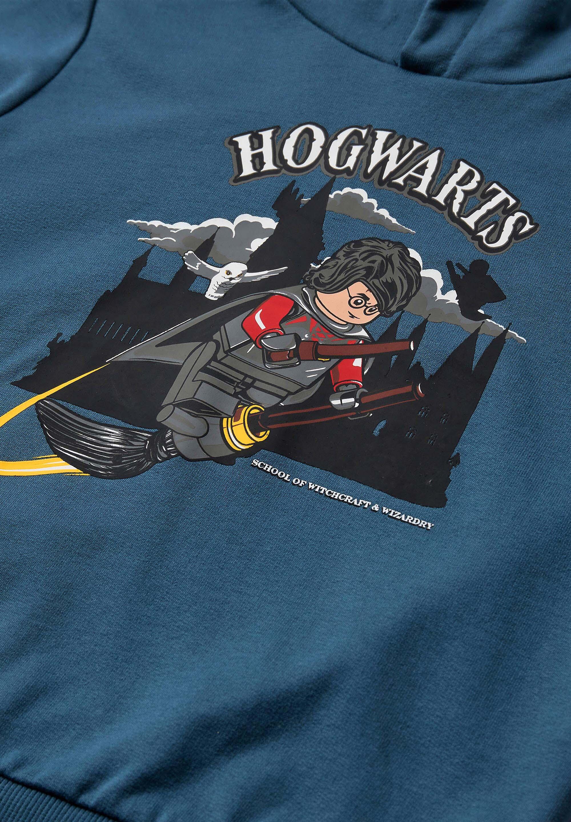 Bluza z Kapturem Dziecięca LEGO HARRY POTTER Scout 706 Niebieska 3/4