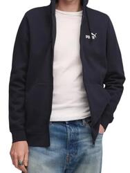 BLUZA męska PUMA 682658-16 z kapturem na zamek bawełniana sportowa ciepła L