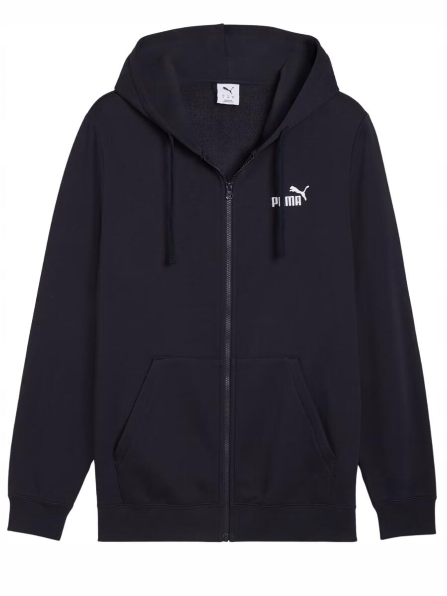 BLUZA męska PUMA 682658-16 z kapturem na zamek bawełniana sportowa ciepła M 6/7
