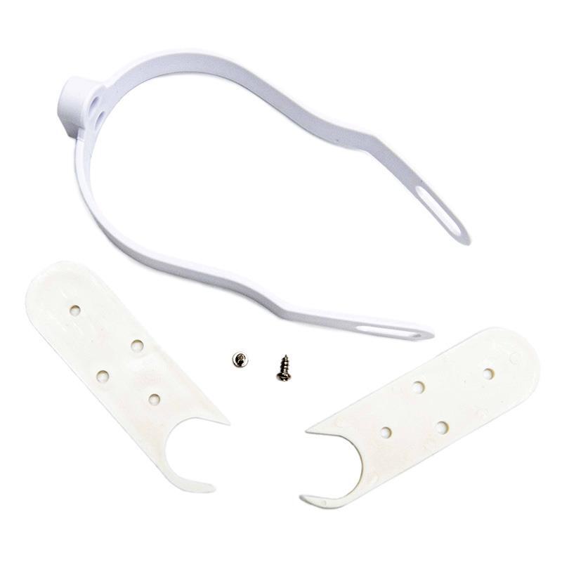 Soporte guardabarros de plástico blanco universal para Xiaomi M365 y Pro 2/3