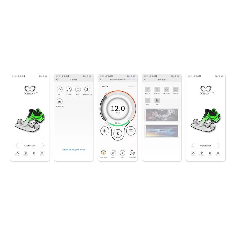 Kit electrónica 36V 17A 350W con display central [Xbot] 2/5