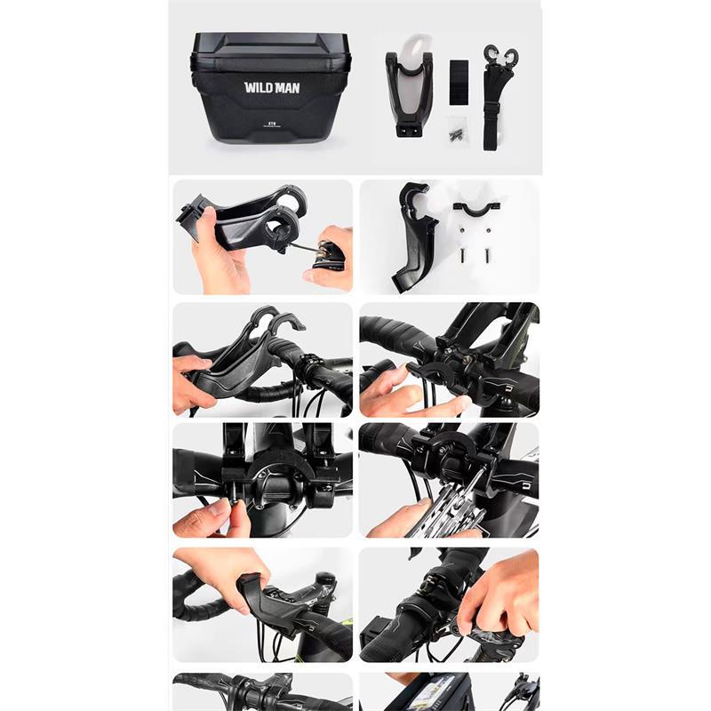 Bolsa impermeable 3L con soporte [Wild Man] 3/5