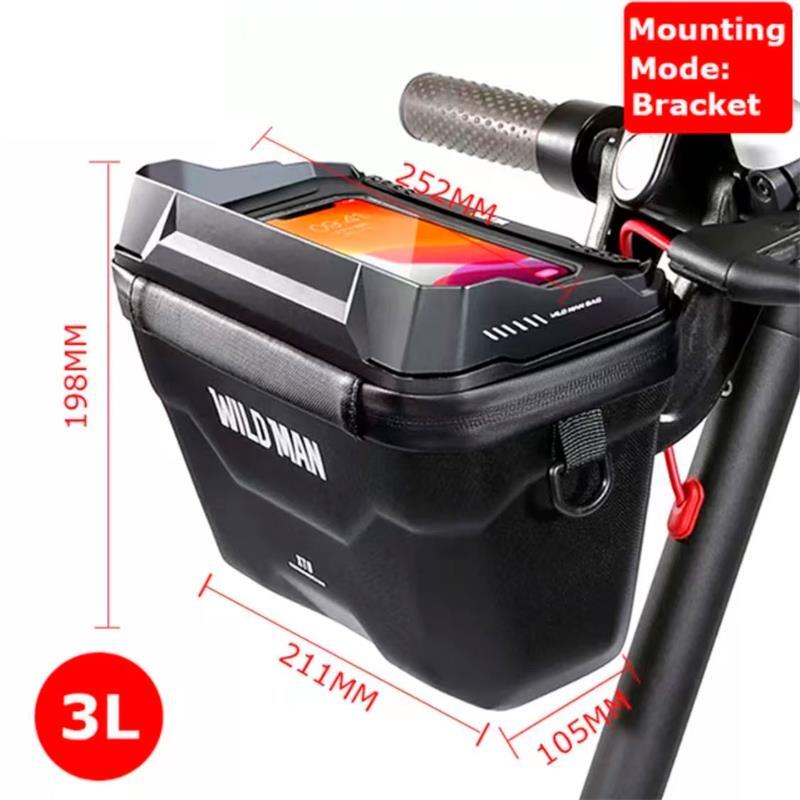 Bolsa impermeable 3L con soporte [Wild Man] 4/5