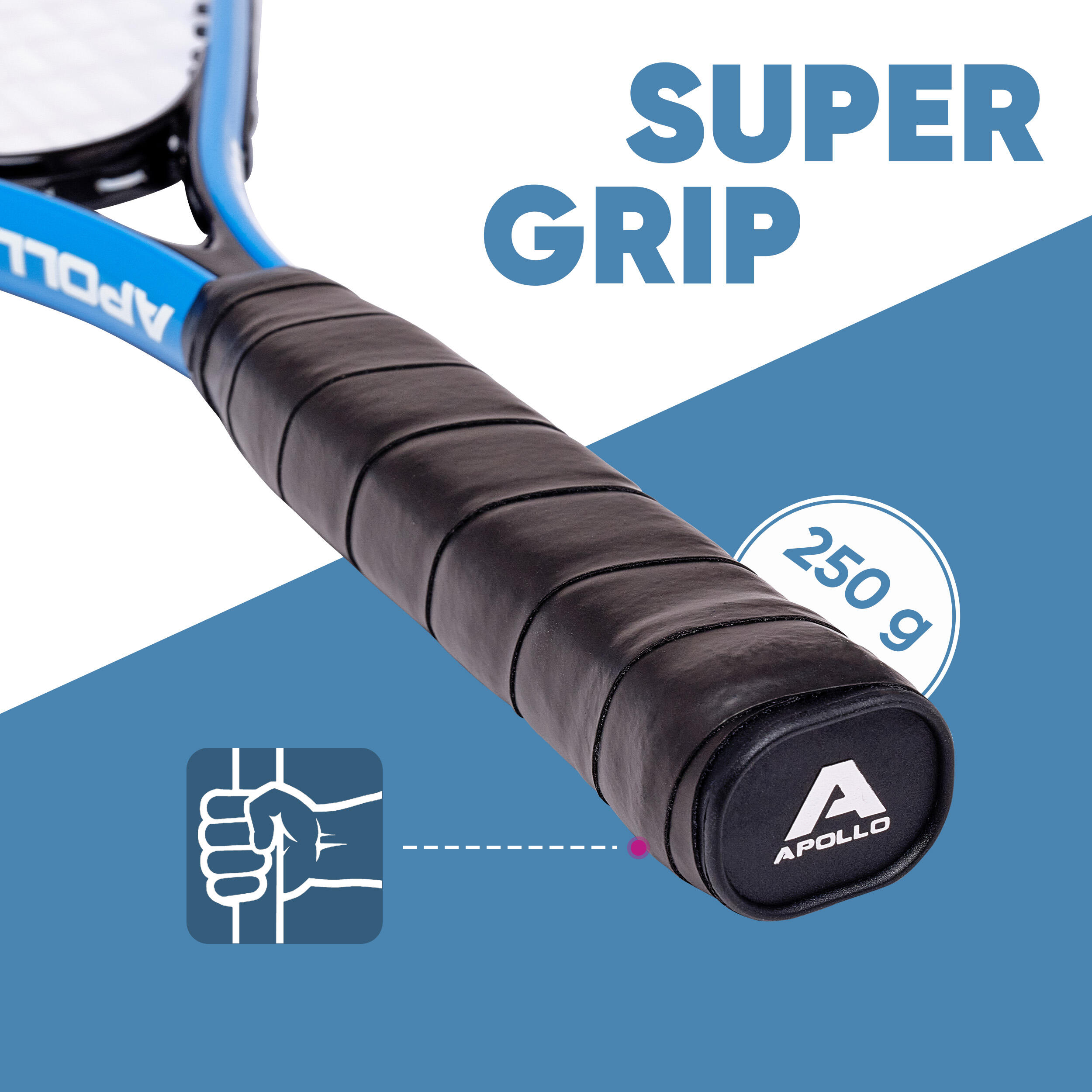 Set Speed Badminton avec sac Apollo 2 raquettes aluminium 4/7