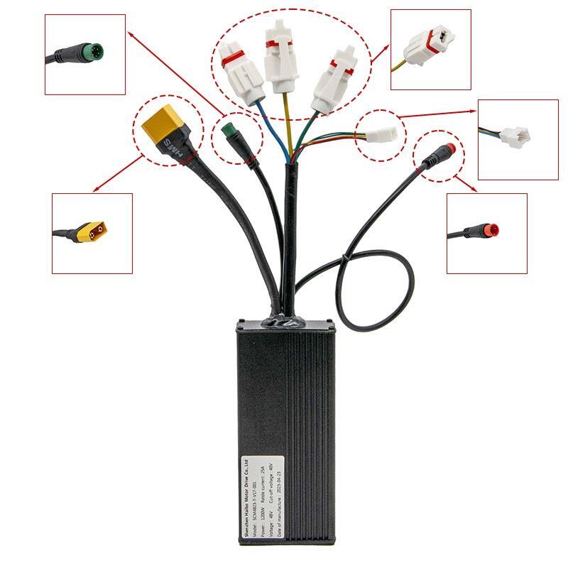 Kit electrónica KC4 48V 25A 1200W para Cecotec Bongo Z (Conector XT90) [Cecotec] 4/5