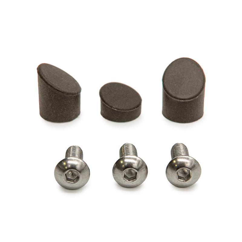 Tapón negro para guardabarros trasero GX2.0 Xiaomi - 5uds 2/3