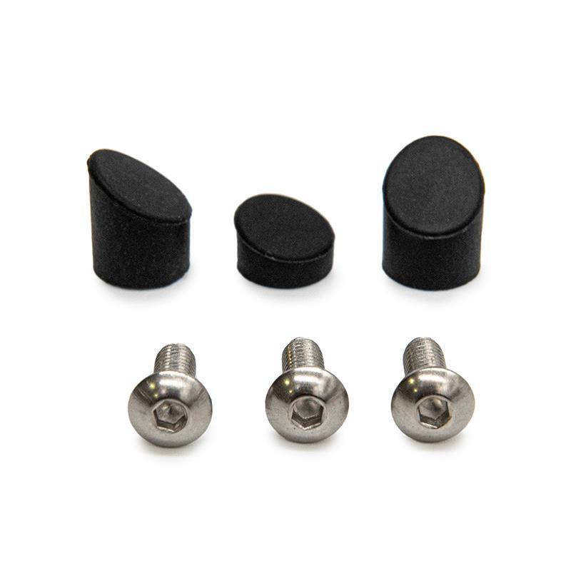 Tapón negro para guardabarros trasero GX1.0 Xiaomi - 5uds 2/3