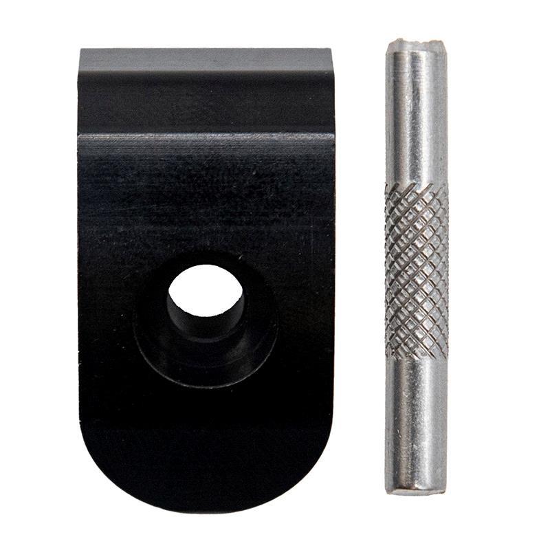 Uña de aluminio negra con pasador 5mm para Xiaomi 2/4