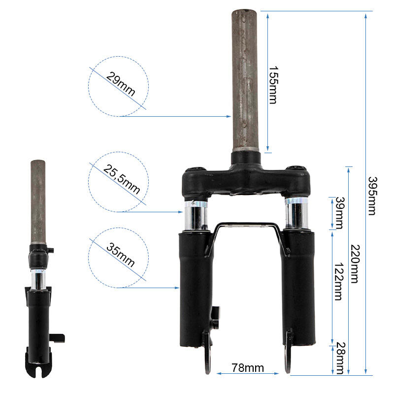 Suspension delantera para Smartgyro K2 2/4
