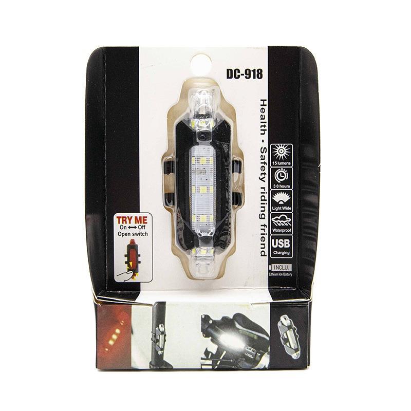 Luz de advertencia recargable blanca 4/4