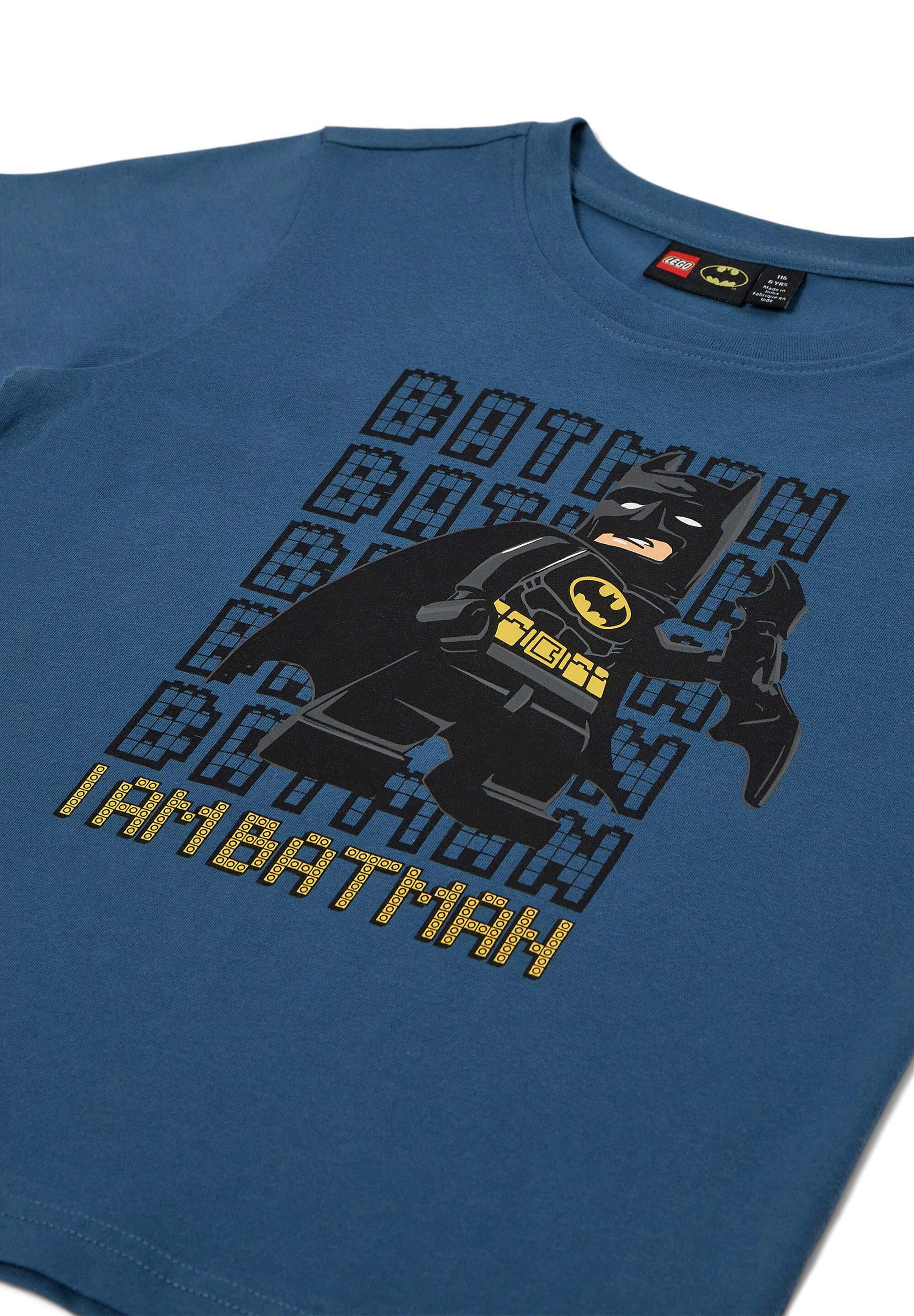 Koszulka Dziecięca LEGO BATMAN Tano 600 Niebieska 3/4