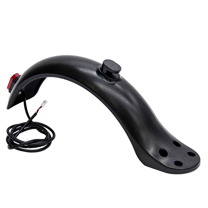 Guardabarros trasero GB5 negro con luz - 4 Tornillos 2/5