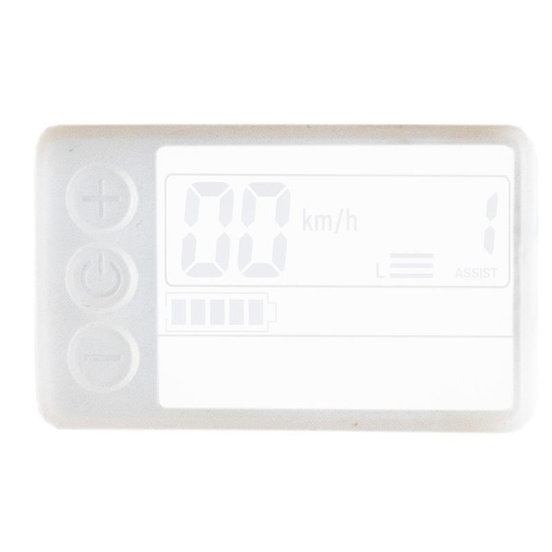 Protector de silicona impermeable blanco para display S866 2/3