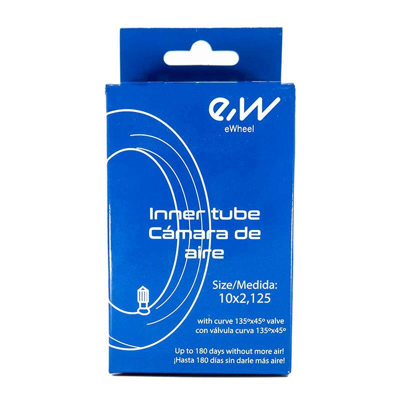 Cámara aire 10x2,125 VC 135x45º  [Ewheel] 4/5