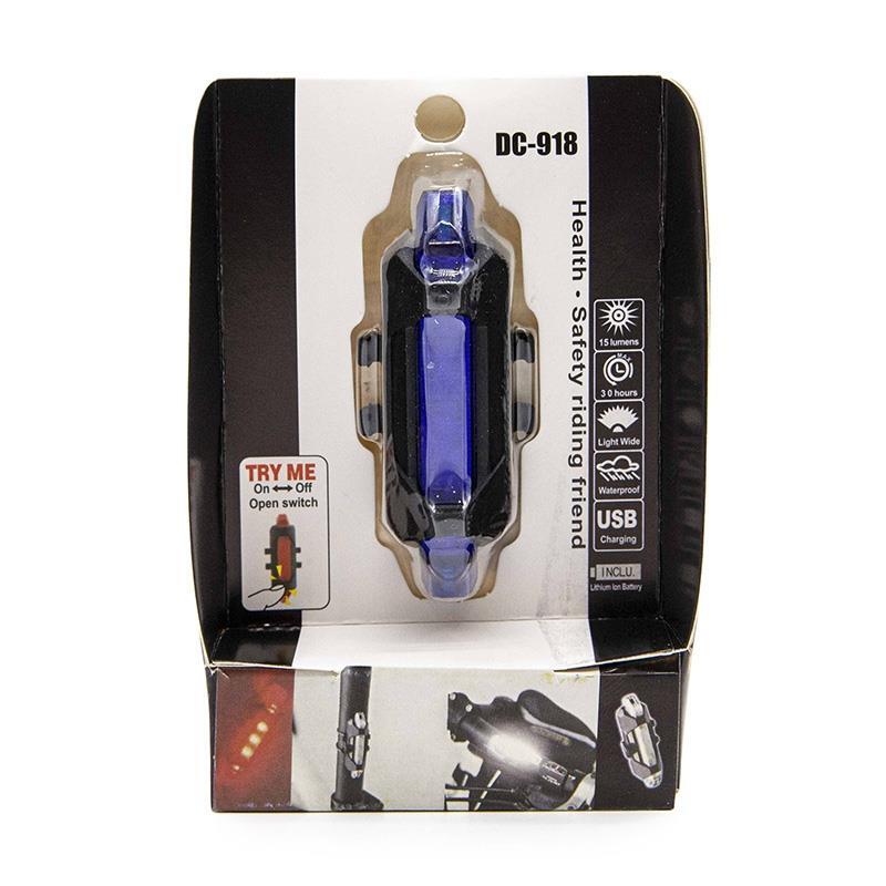 Luz de advertencia recargable azul 4/4