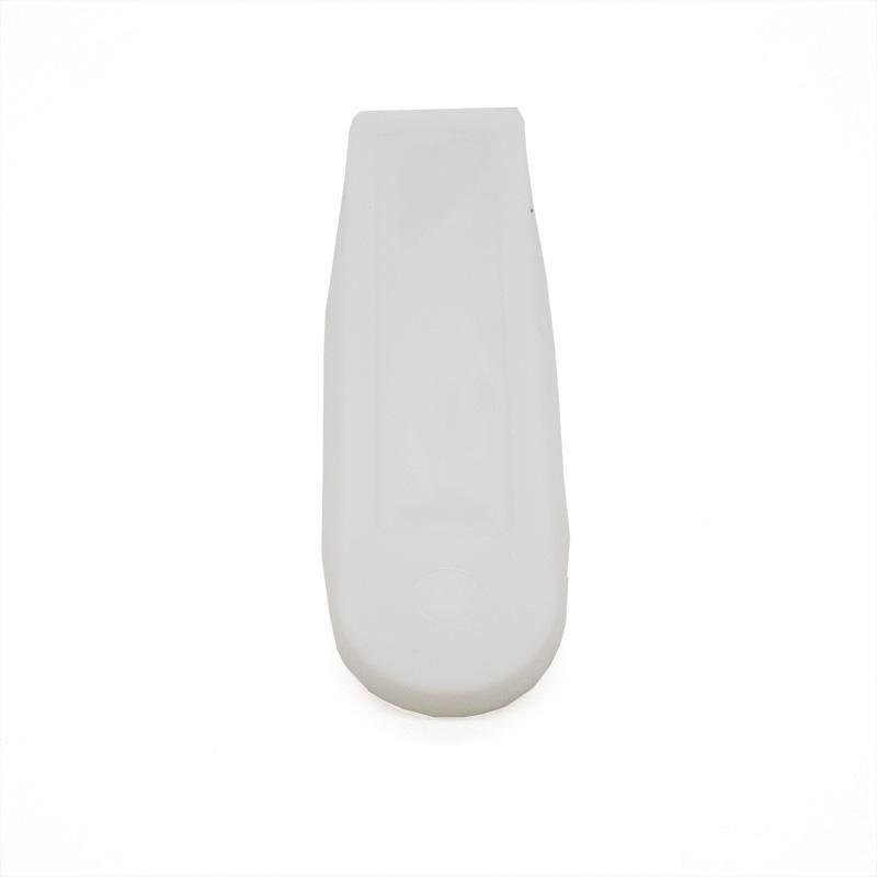 Protector de silicona impermeable blanco para display recto 2/3