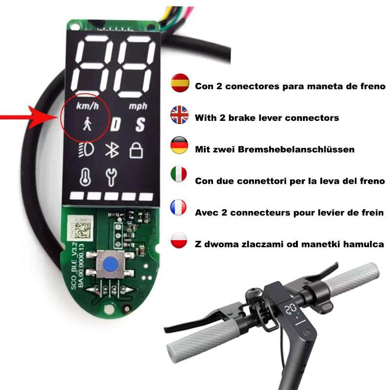 Display con dos conectores de freno para Xiaomi 1S, Essential y Pro2 3/4