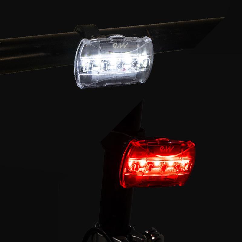 Juego de luces led frontal y trasera EWL006 2/5