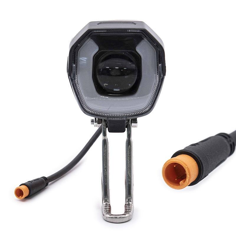 Faro led con claxon negro 12-72v con conector waterproof 2/5