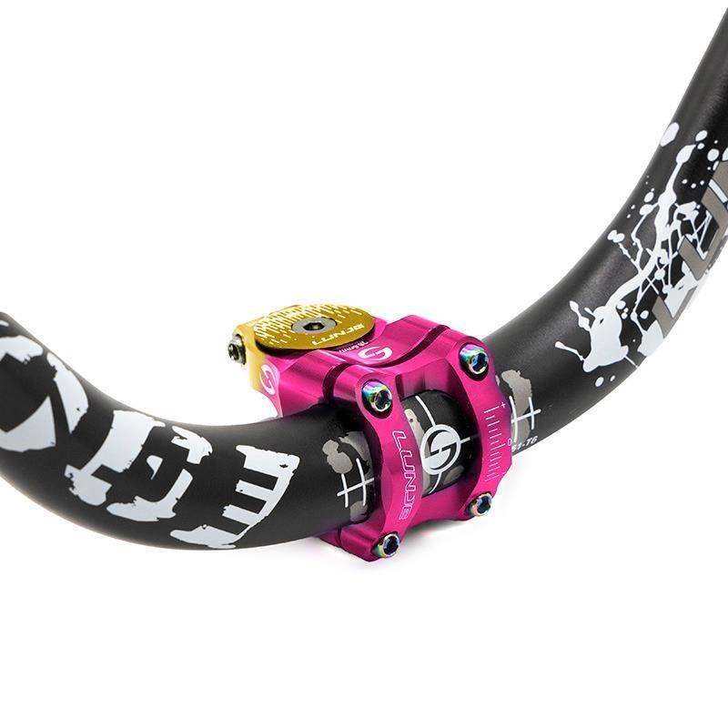 Potencia para manillares de 31,8mm EWPM-003 rosa-amarillo 4/4