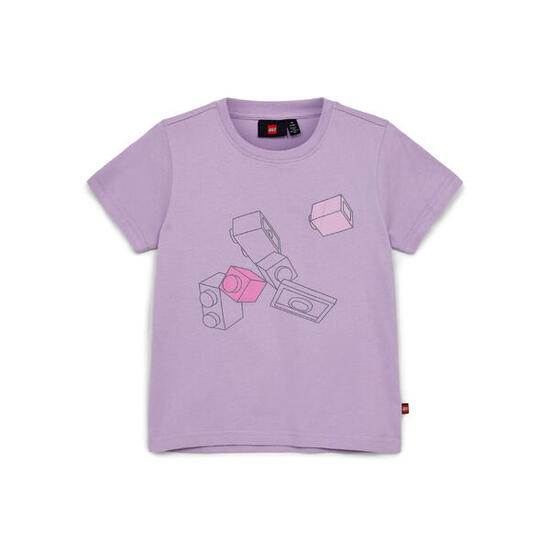Koszulka Dziecięca LEGO Tano 204 Liliowa