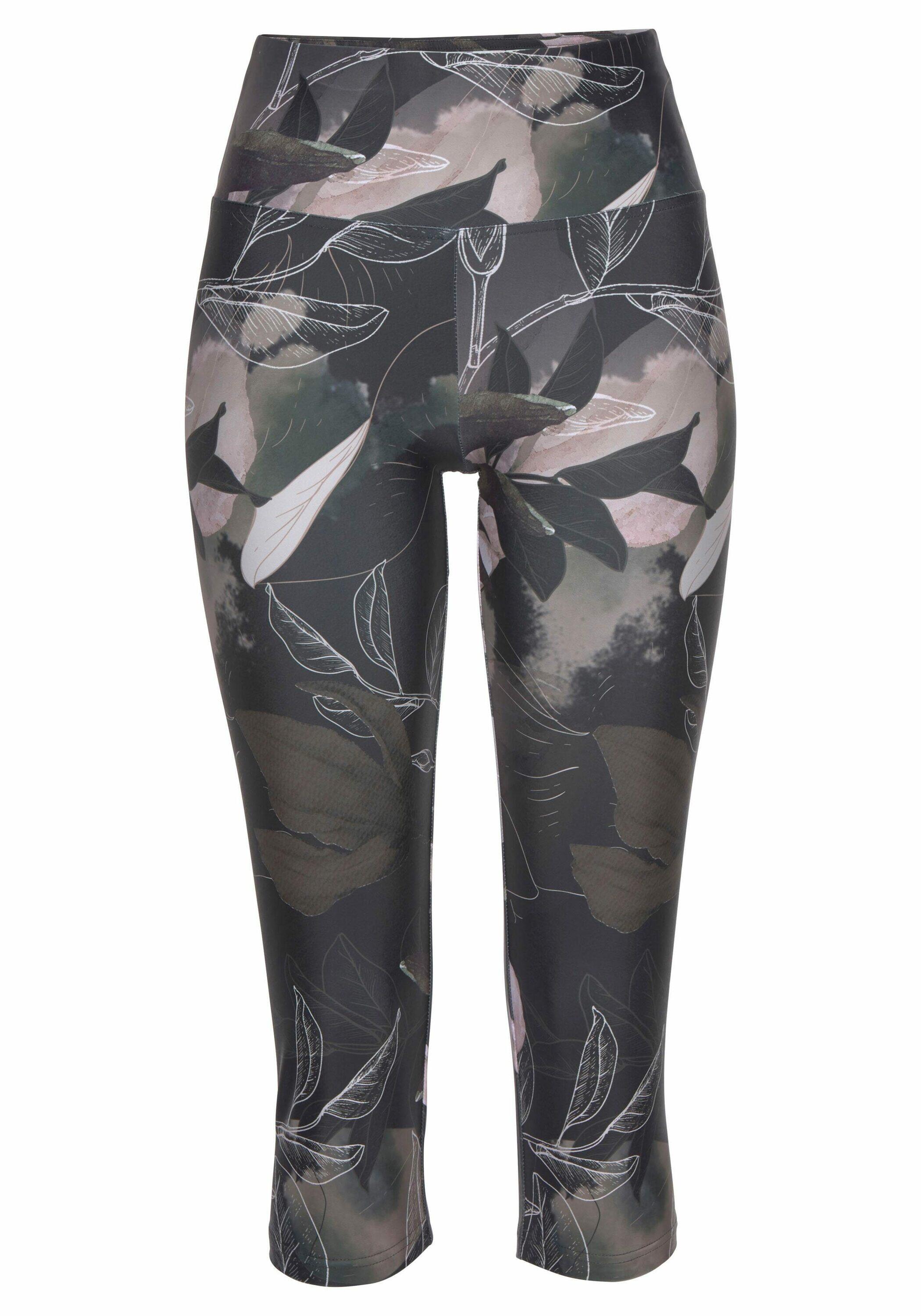 Damen LASCANA ACTIVE Caprileggings »Tropical« 2/7