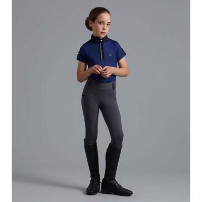 Leggins da equitazione full grip per bambina Premier Equine Concerto