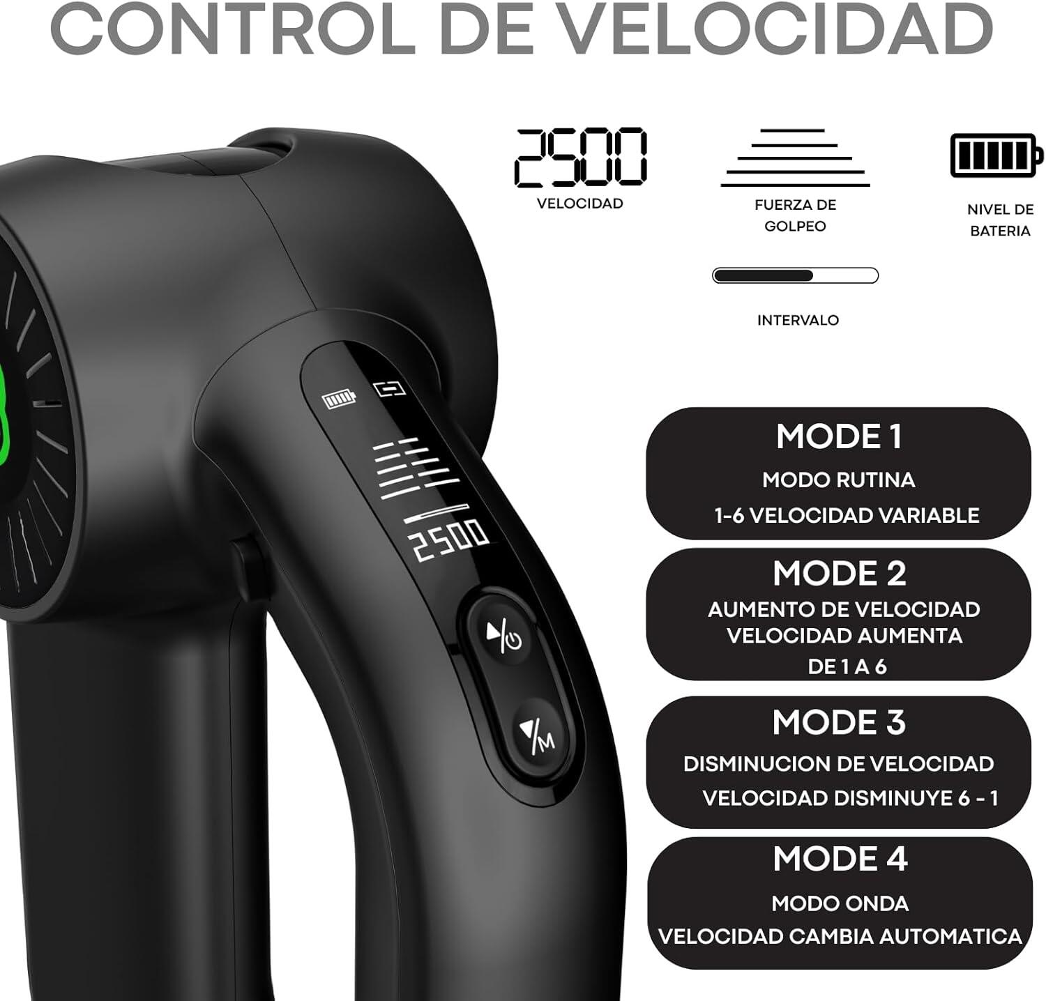 Pistolet de massage Bootech BG-ELITE 6/7