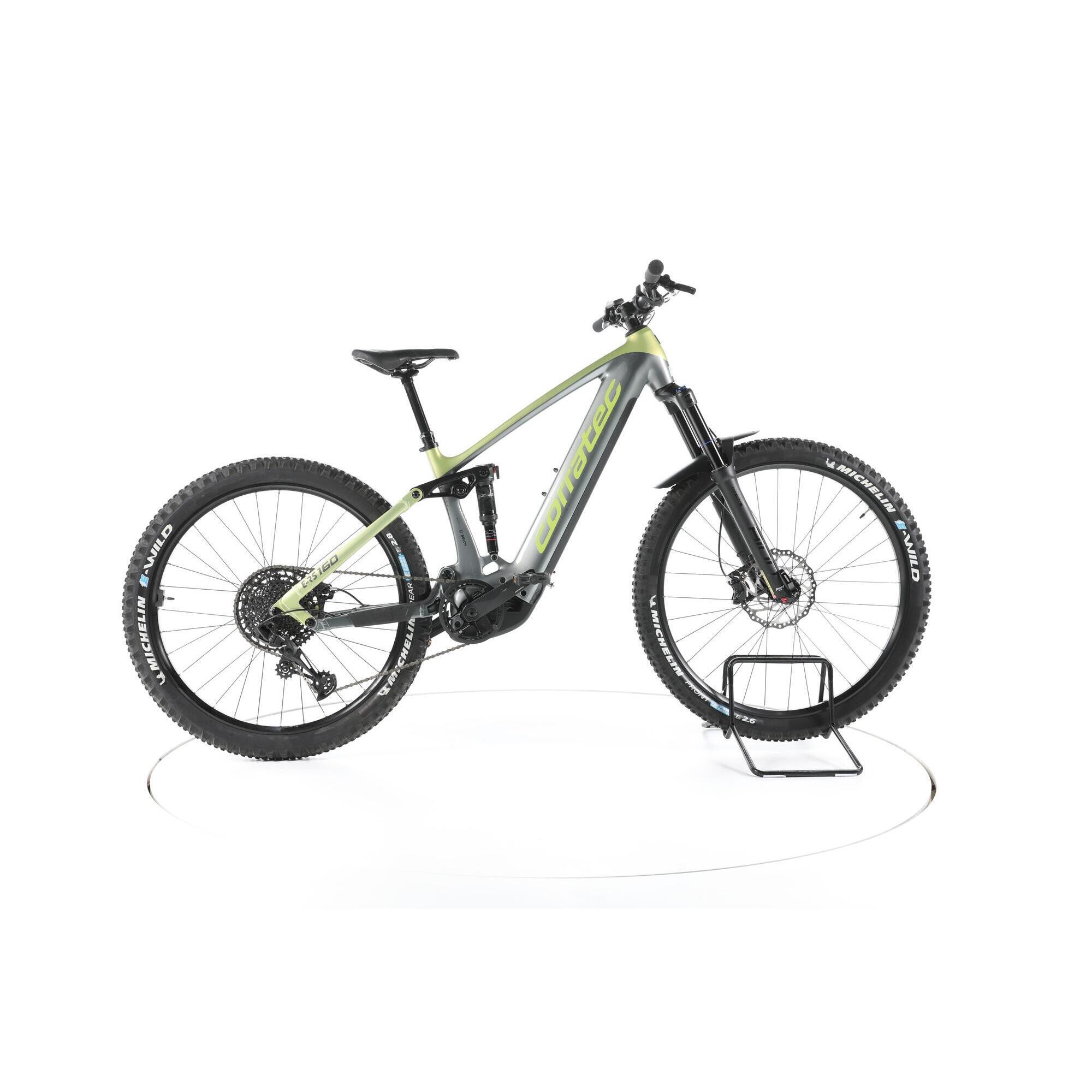 Corratec - Reconditionné - Corratec E-power Rs 160 Elite Vélo Électrique Vtt - Très Bon - Vélo Tout Terrain - Vert - 39 - Decathlon
