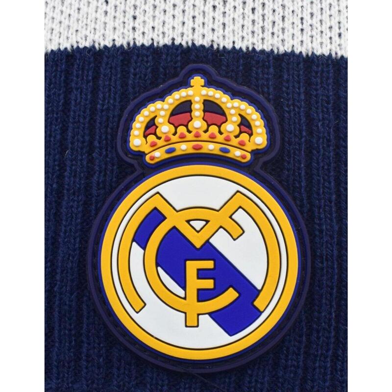 Căciulă albastră de iarnă pentru copii Real Madrid