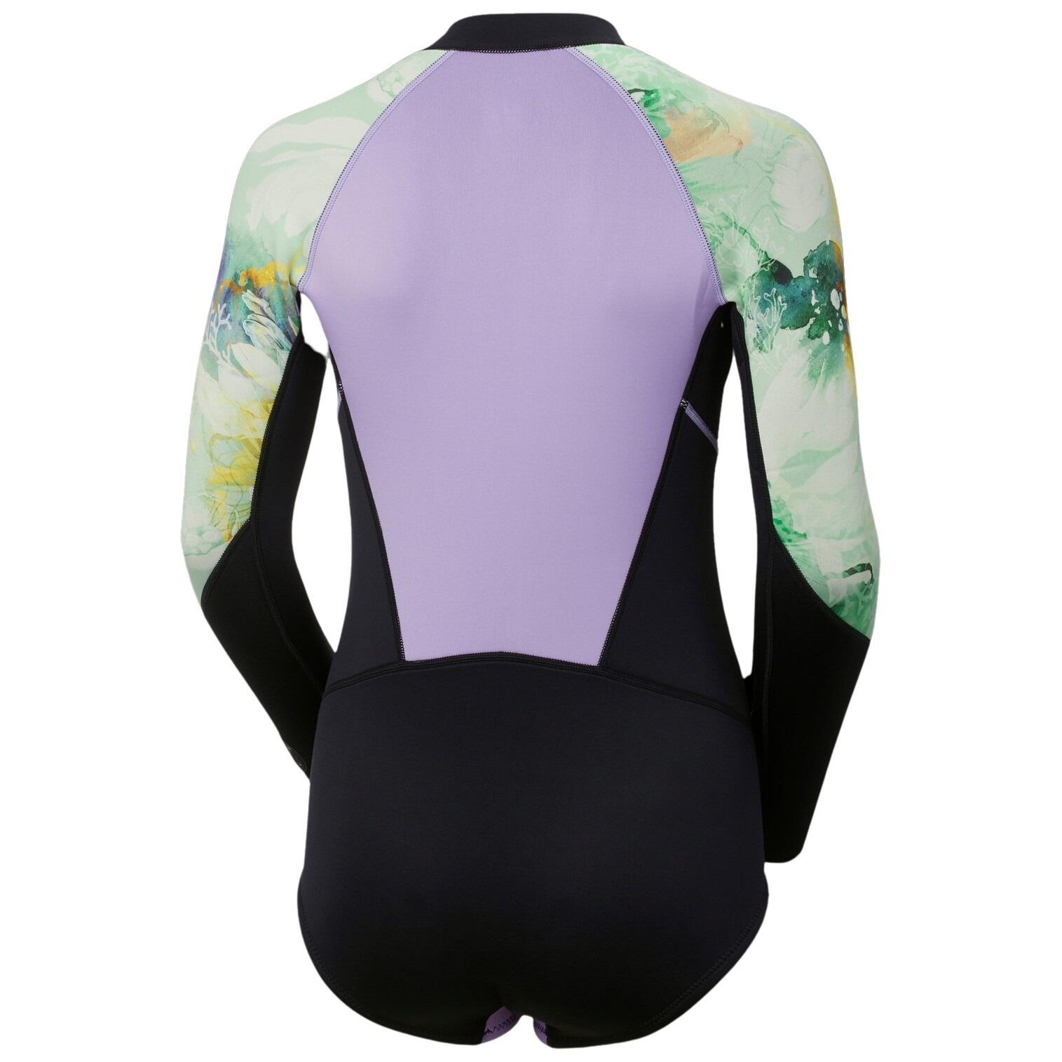 Costume da bagno donna 1 pezzo a maniche lunghe Helly Hansen Waterwear 2/3