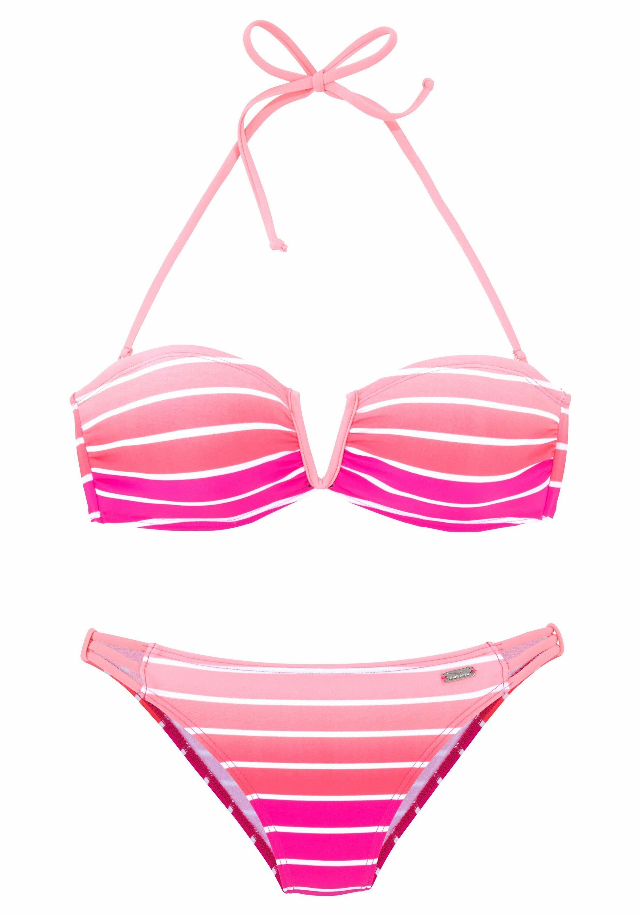 Damen Venice Beach Bandeau-Bikini 7/7